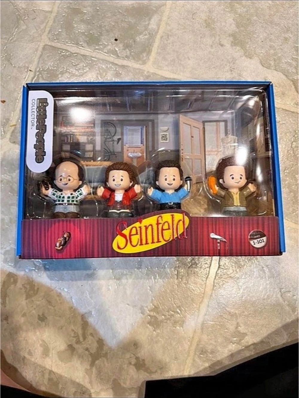 Fisher Price Seinfeld 4-Pack Boxed Set New in Box